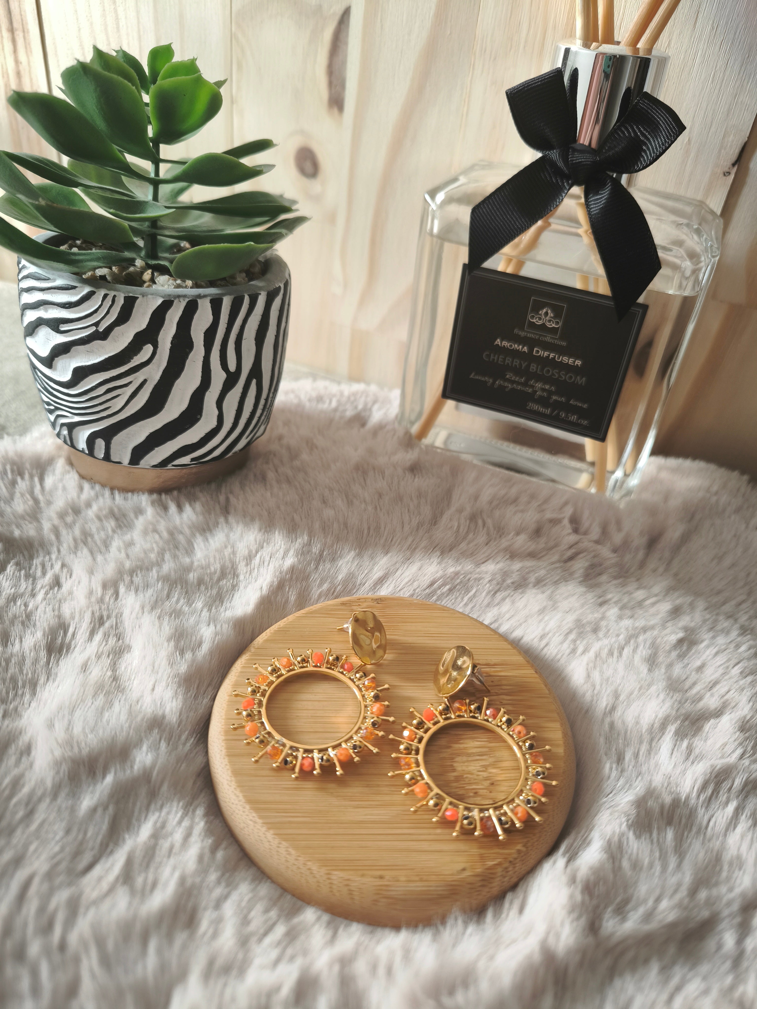 Boucles d'oreilles Capucine